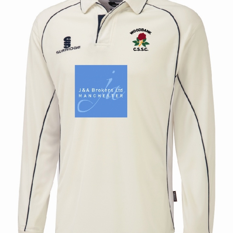 Woodbank Cricket Club - Premier L/S Cricket Shirt