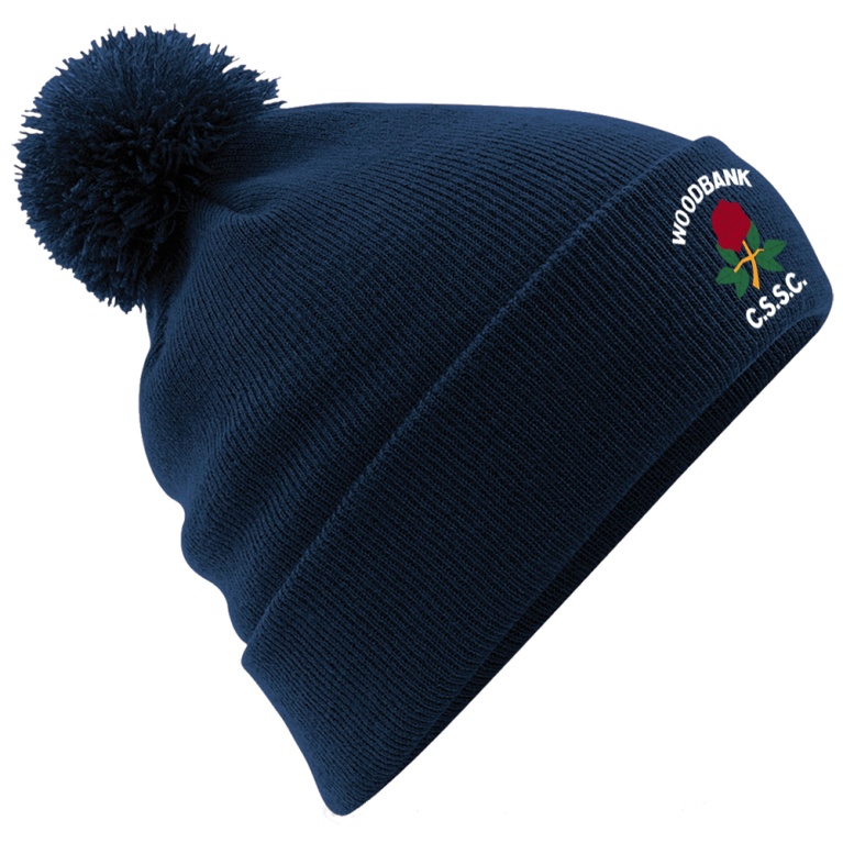 Original Pom Pom Beanie : Navy