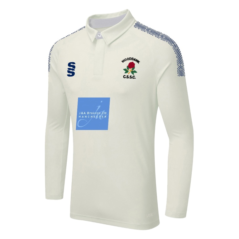 DUAL LONG SLEEVE CRICKET SHIRT (WOMENS)-Ivory